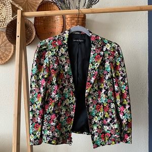 Nanette Lepore Floral Blazer